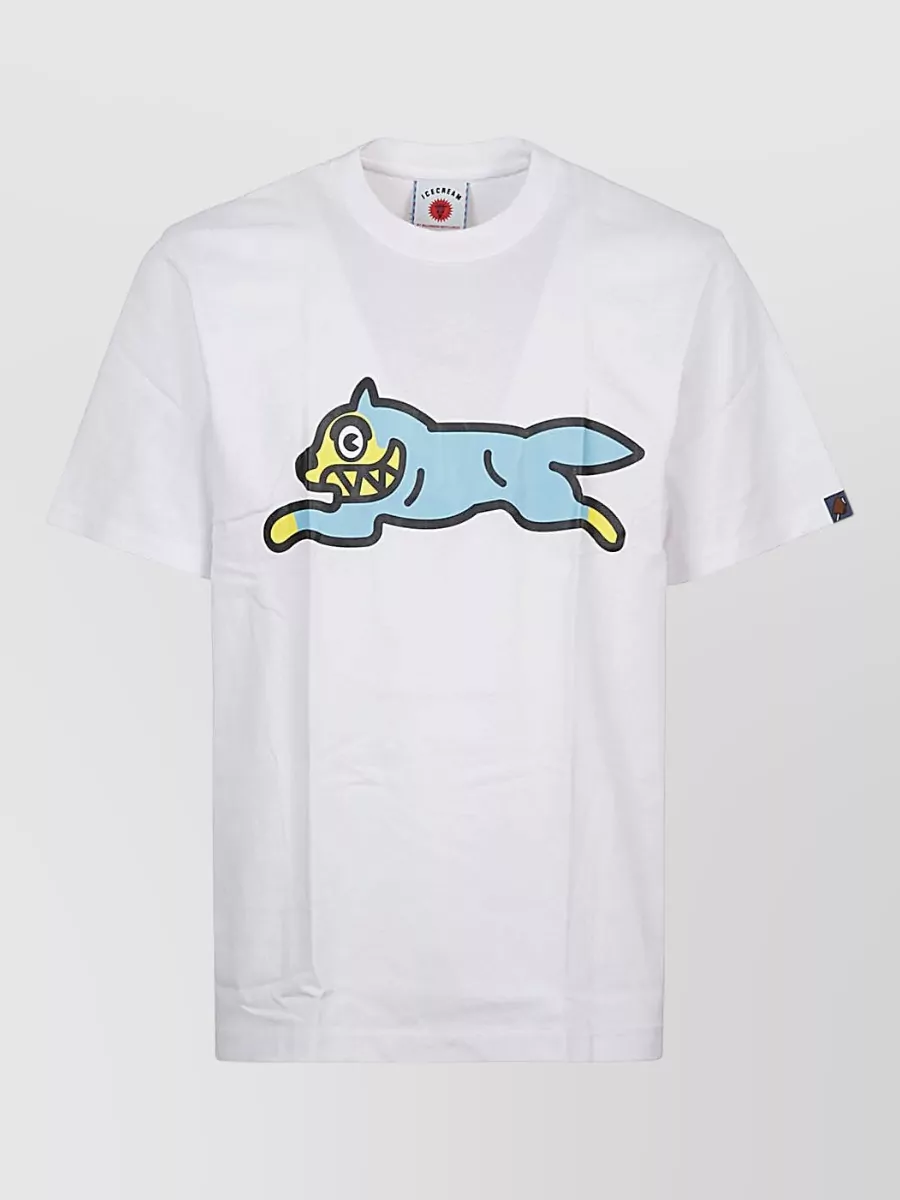 Icecream Cotton Graphic Print T-Shirt