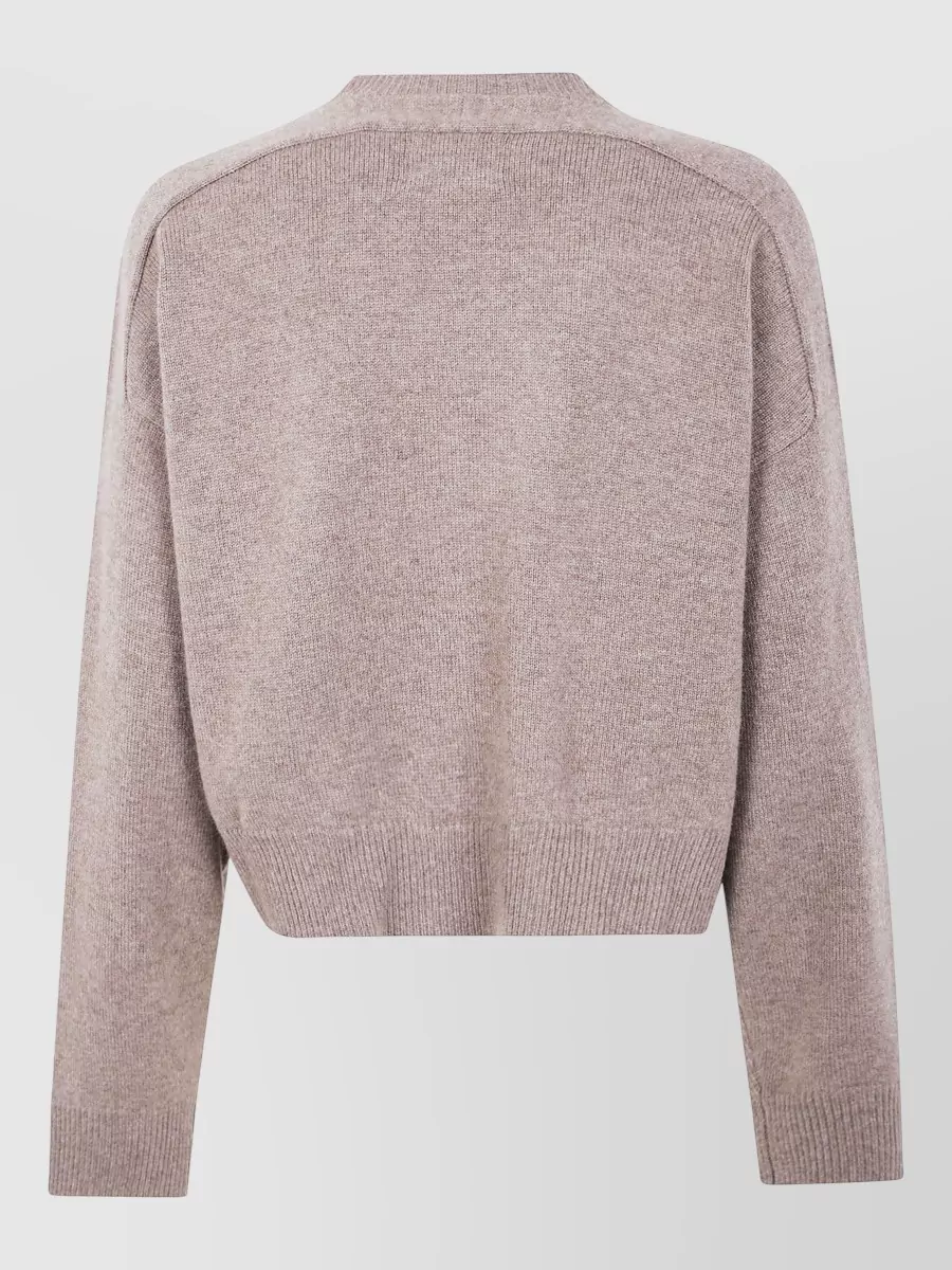 Loulou Studio Cashmere V-Neck Boxy Sweater
