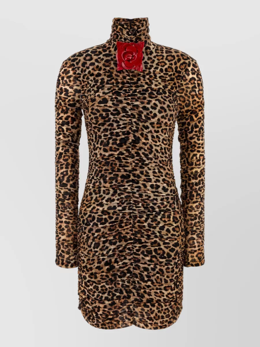 Blumarine printed mini dress