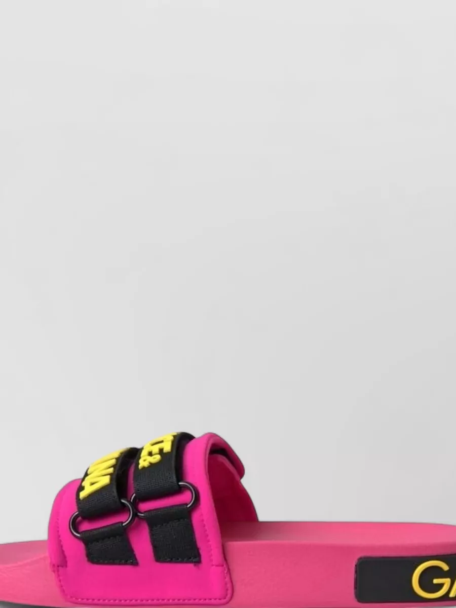 Dolce&Gabbana Logo-Print Slides