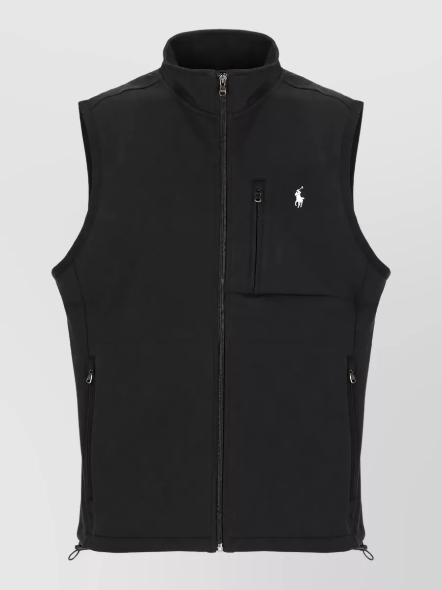 Ralph Lauren Padded high neck sleeveless vest
