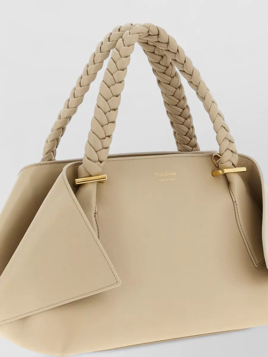 Ferragamo Medium Crossbody Bag Braided Handles Hardware