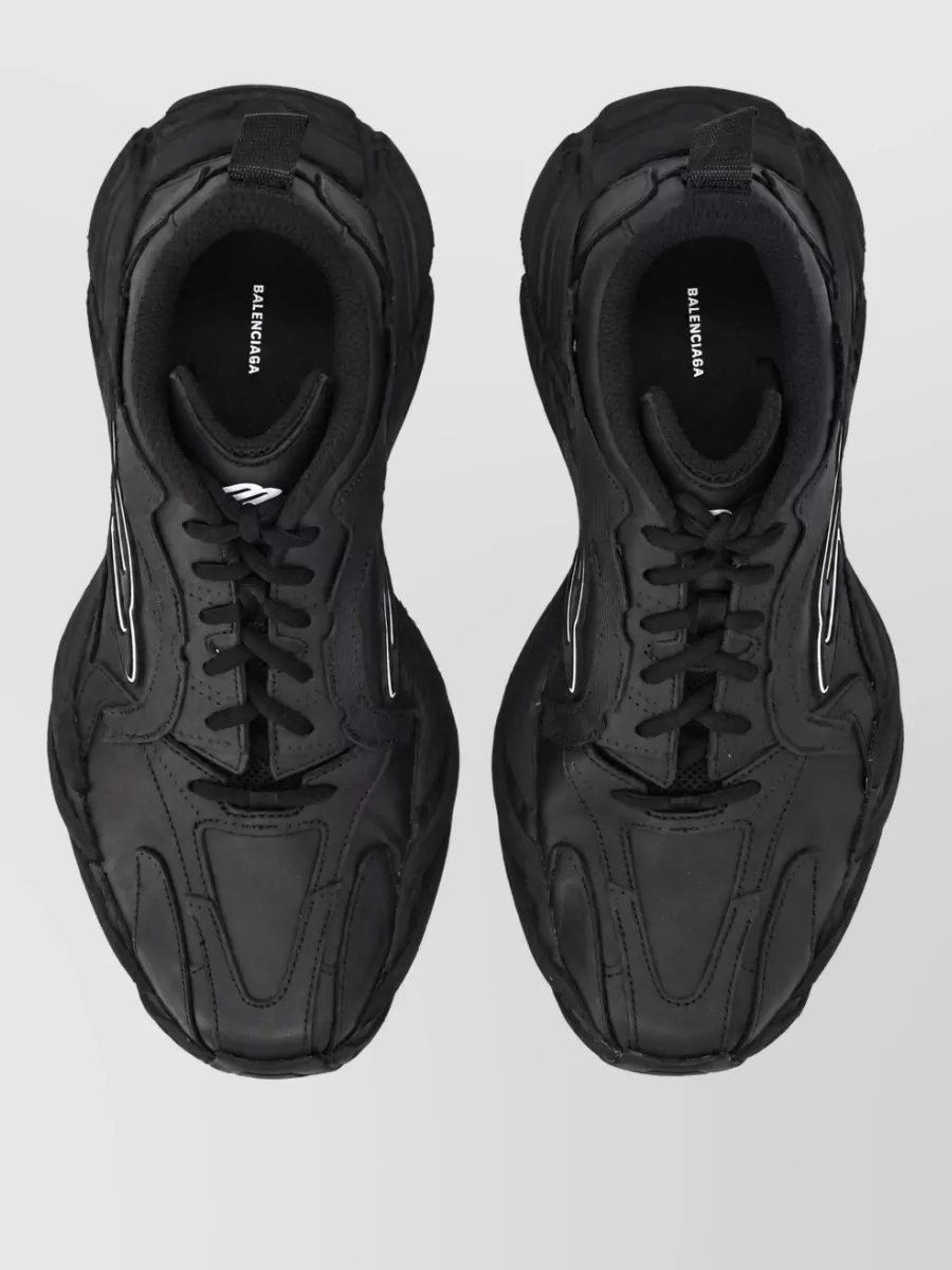 Balenciaga Leather Low-Top Sneakers