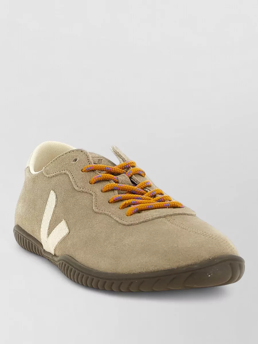 Veja leather lace-up sneakers