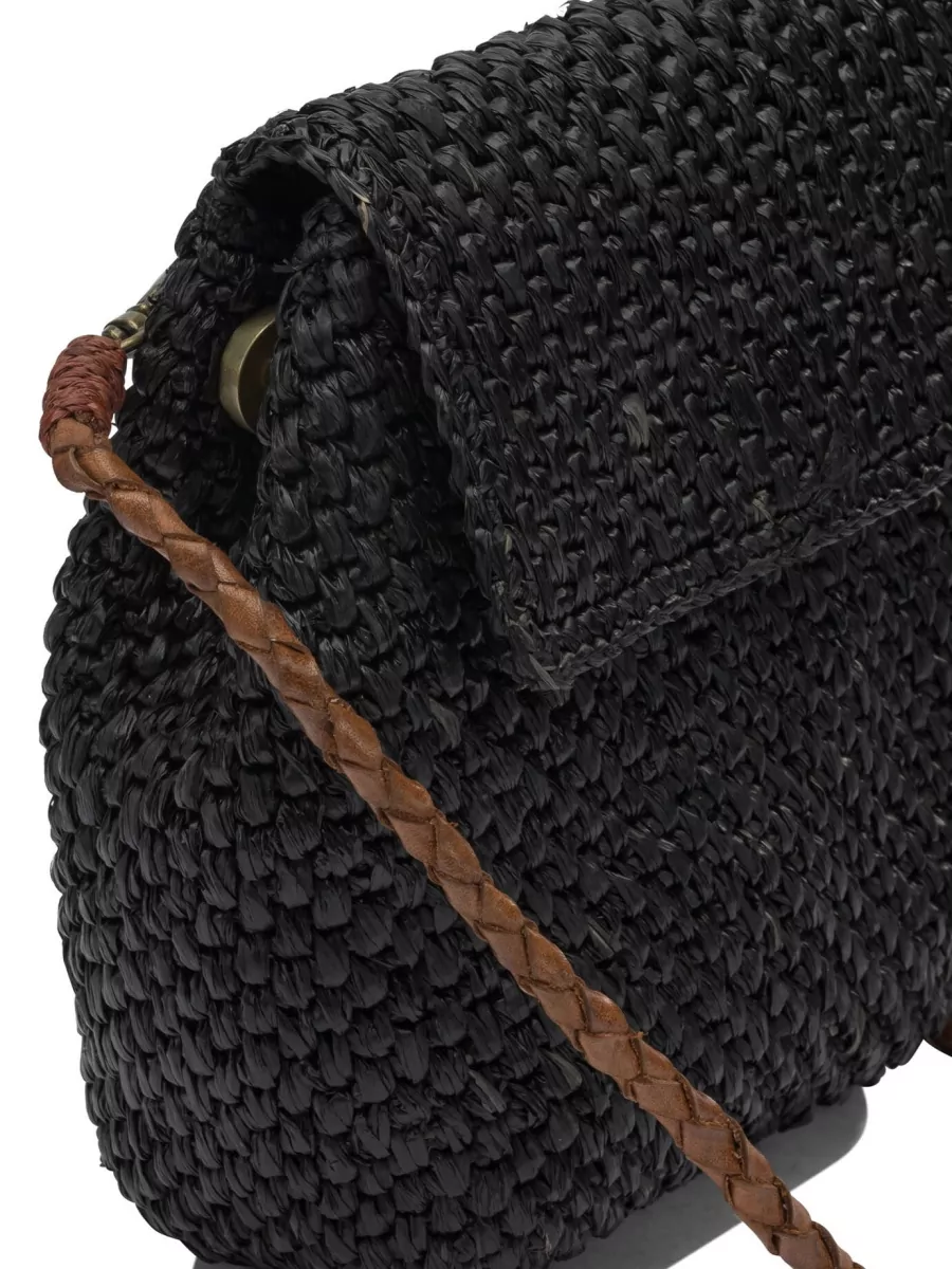 Ibeliv Leather Cross-Body Bag