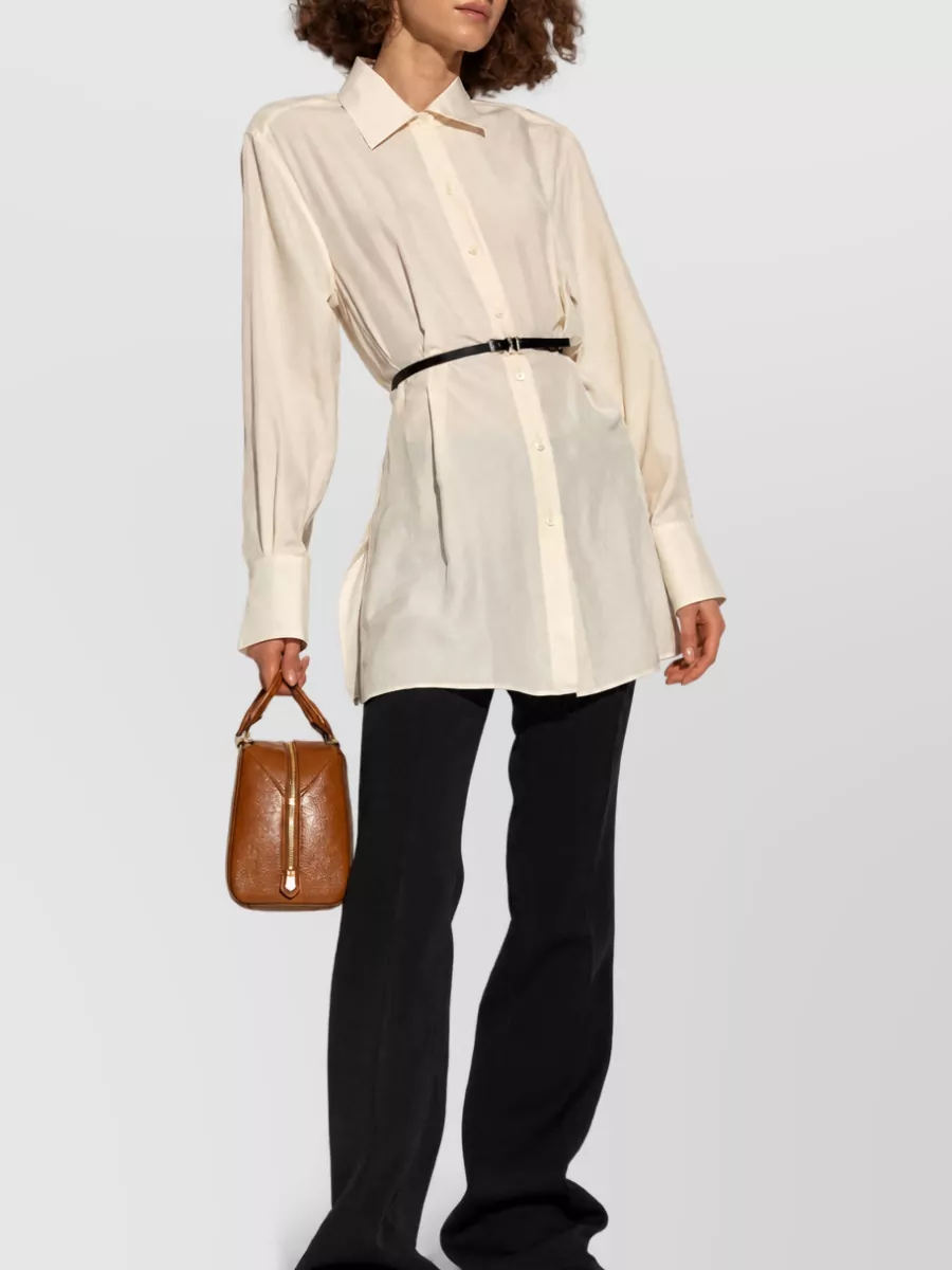 Givenchy Silk Long Shirt