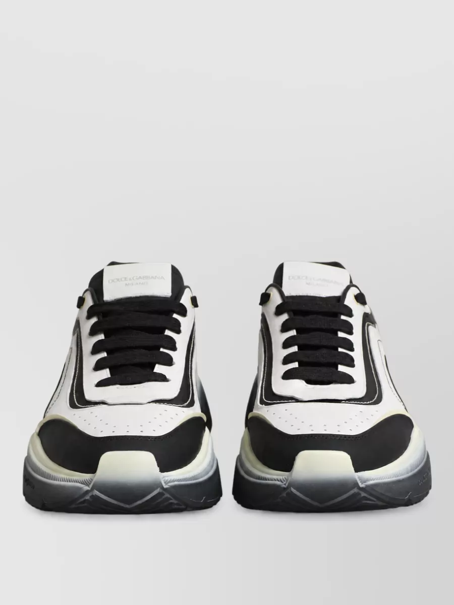Dolce&Gabbana leather low-top sneakers
