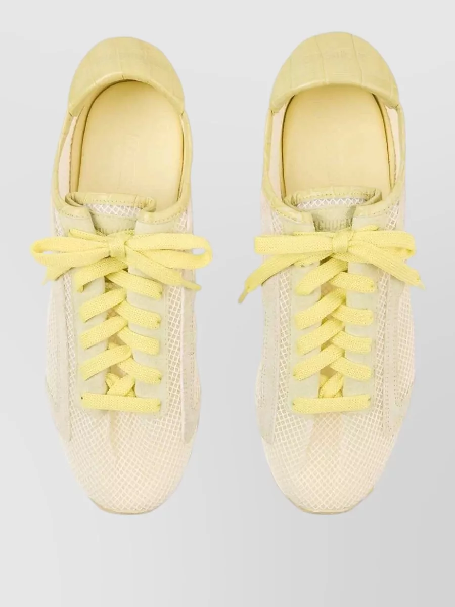 Jacquemus Leather Low-Top Sneakers