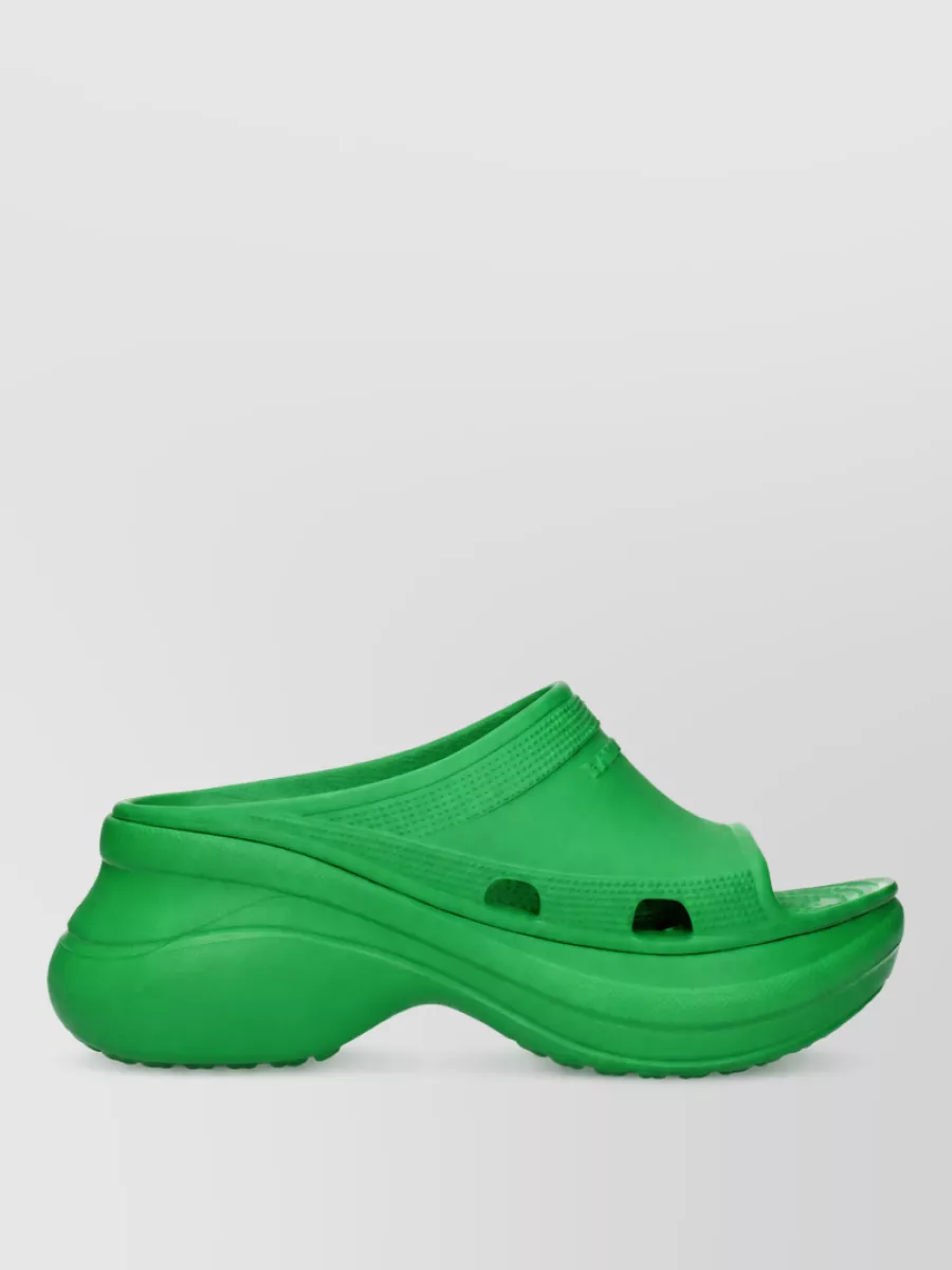 Balenciaga Rubber Pool Sandals