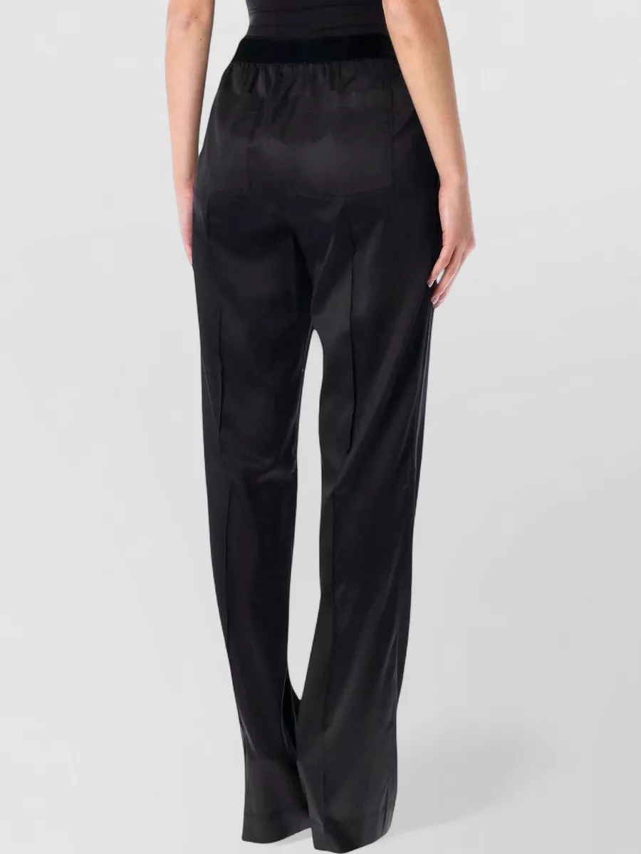 Tom Ford Silk Satin Relaxed Pajama Trousers