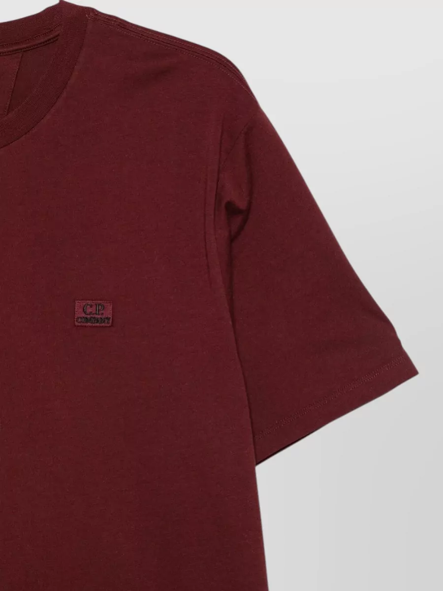 C.p. Company Cotton Jersey Logo Patch Regular-Fit T-Shirt
