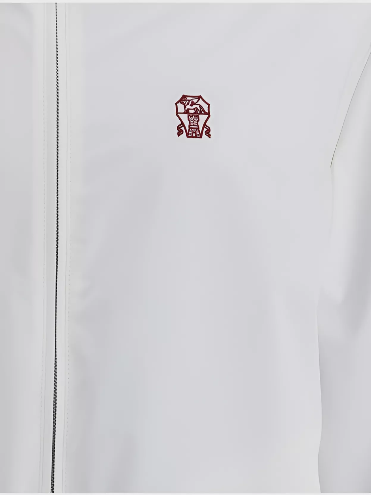 Brunello Cucinelli Reversible Waterproof High-Necked Jacket With Cashmere And Silk Blend