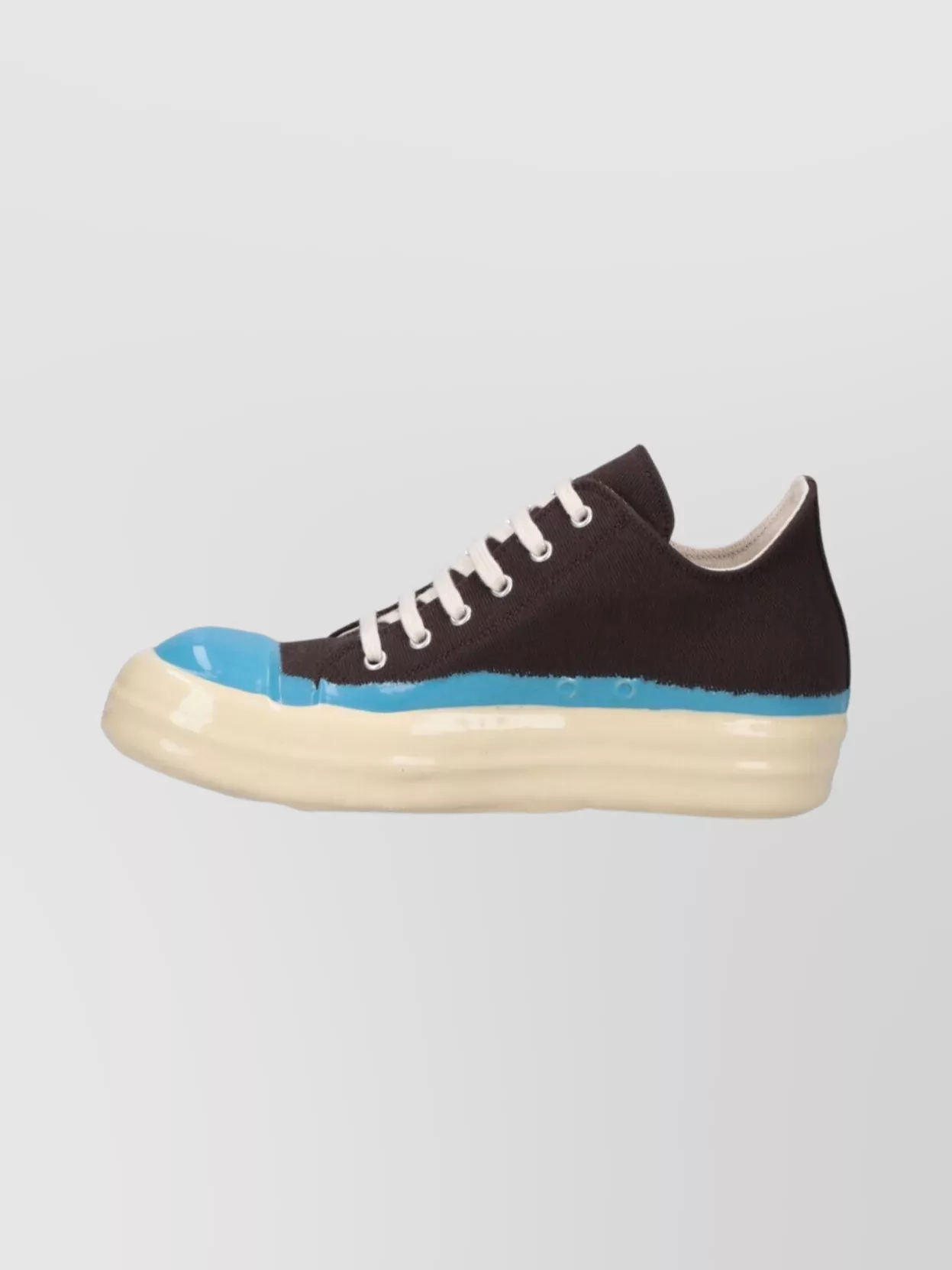 Rick Owens Drkshdw Casual Canvas Sneakers Rubber Sole