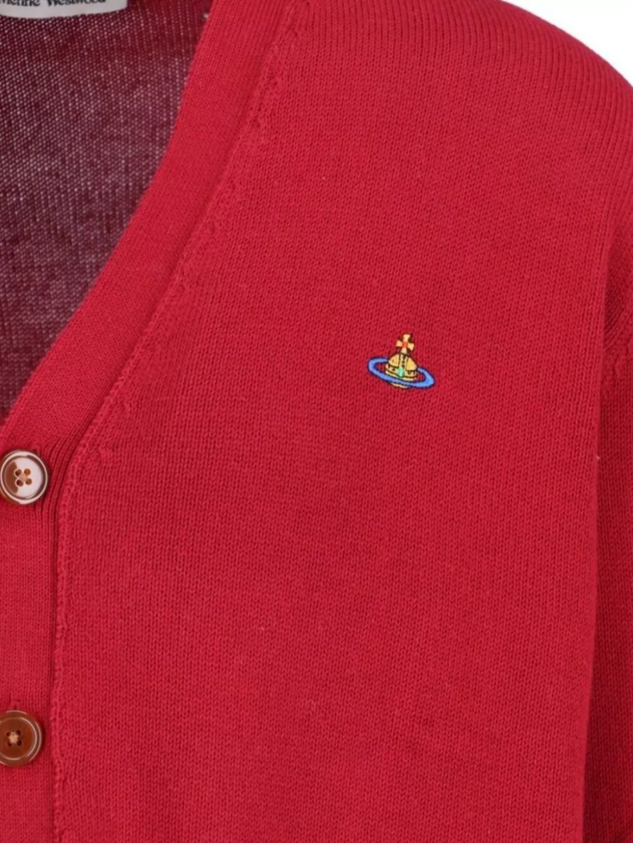 Vivienne Westwood Cotton And Cashmere Cardigan