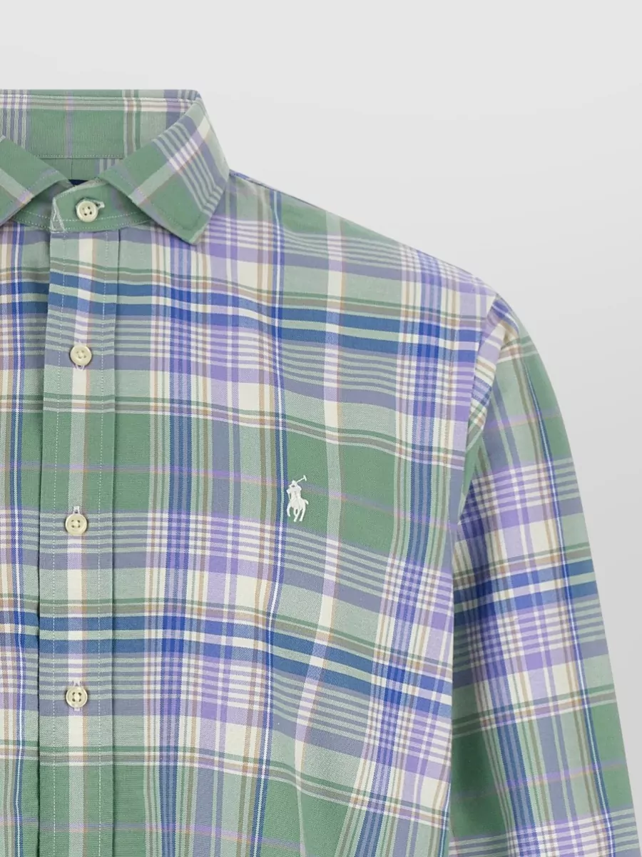 Polo Ralph Lauren Checked Cotton Long-Sleeve Shirt