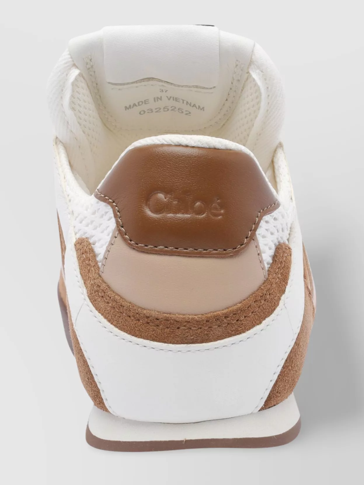 Chloé Chloe Kick Brown Sneakers In Multi