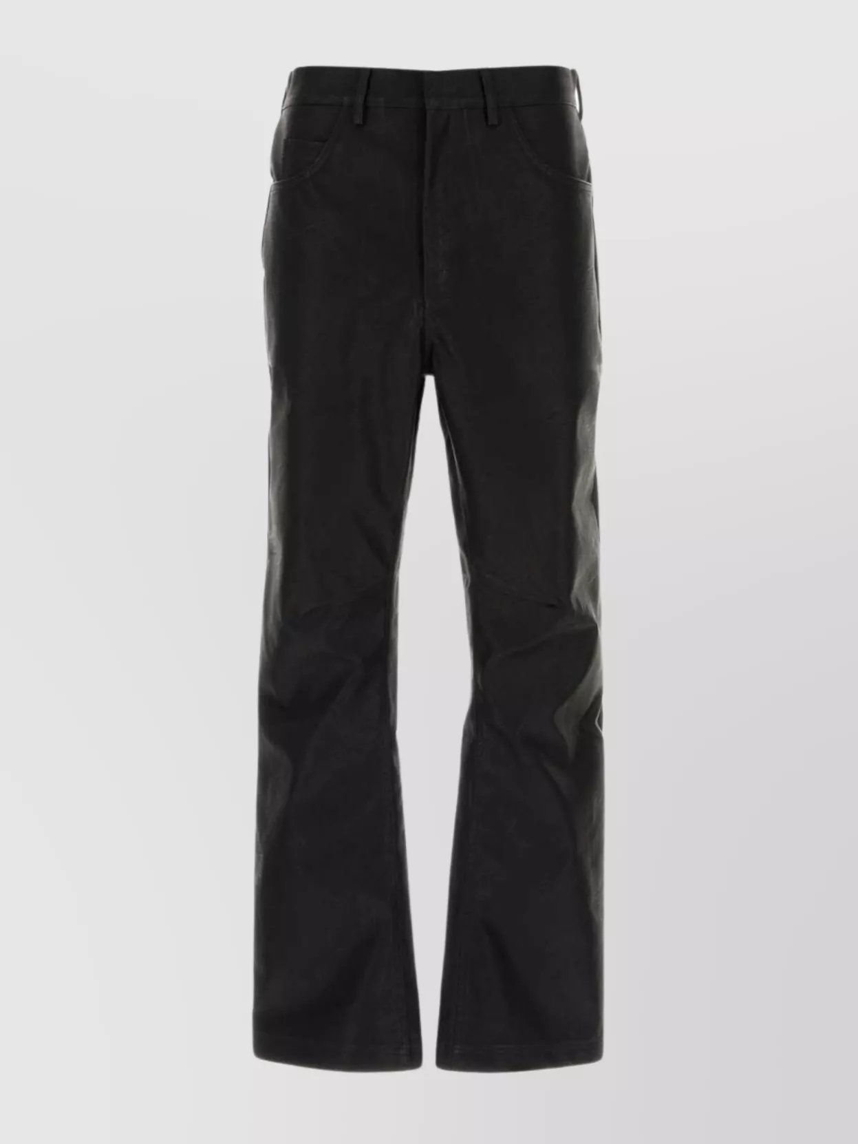 ENTIRE STUDIOS SYNTHETIC LEATHER PANT WITH BELT LOOPS AND BACK POCKETS