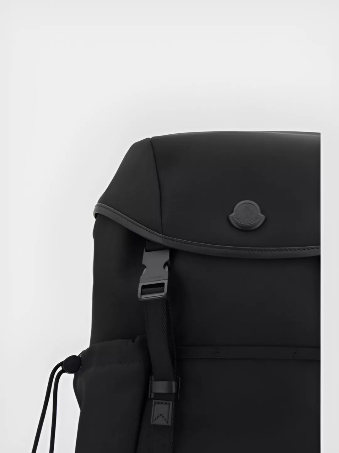 Moncler Canvas Tech Backpack With Front And Side Pockets