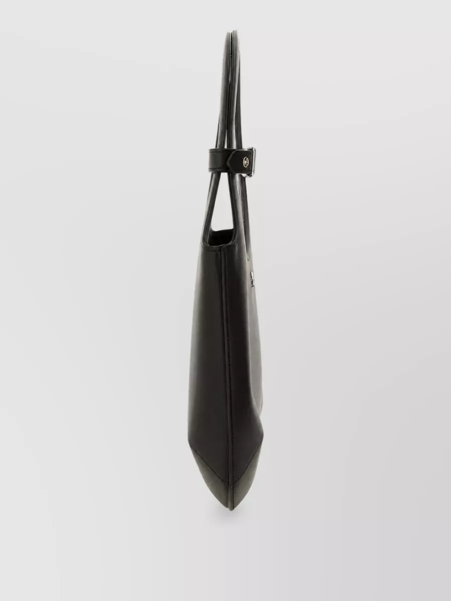 Courrèges Leather Shoulder Bag
