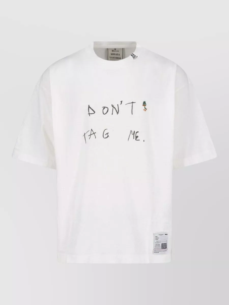 Maison Mihara Yasuhiro short-sleeve shirt