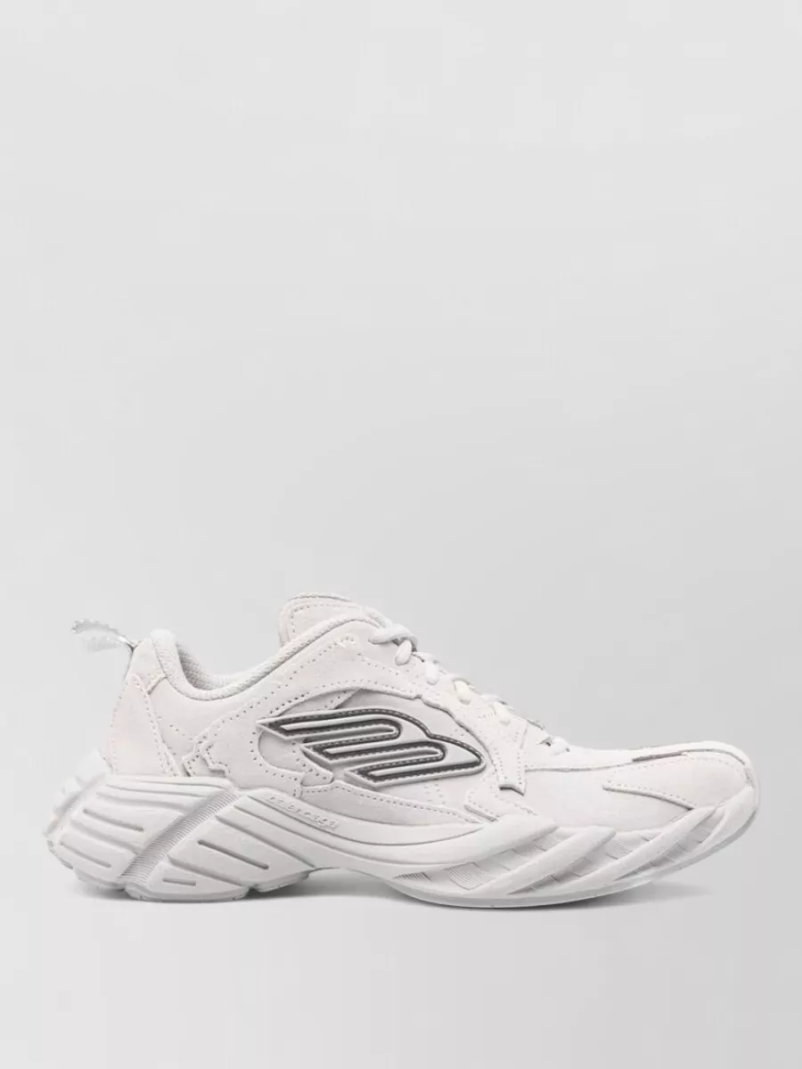 Balenciaga Leather Low-Top Sneakers
