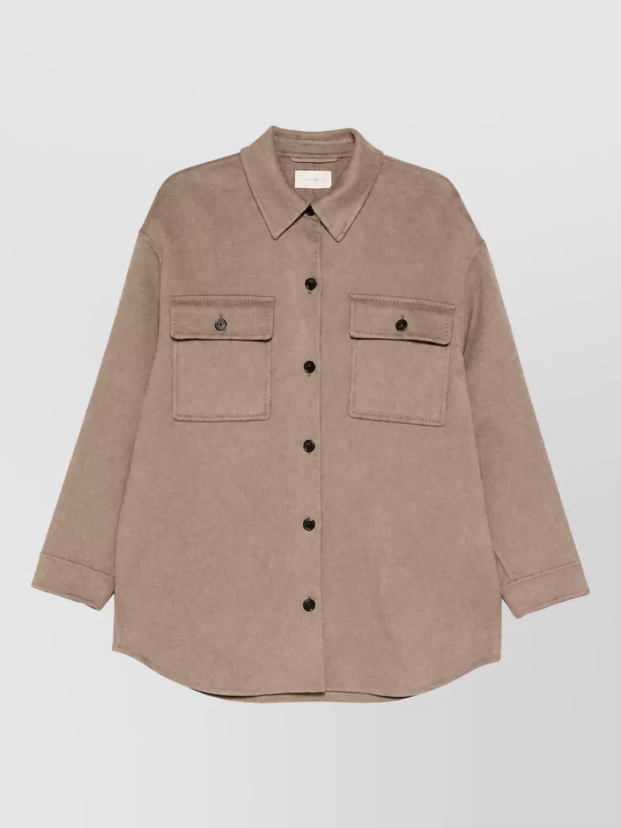 The Row cashmere oversized coat