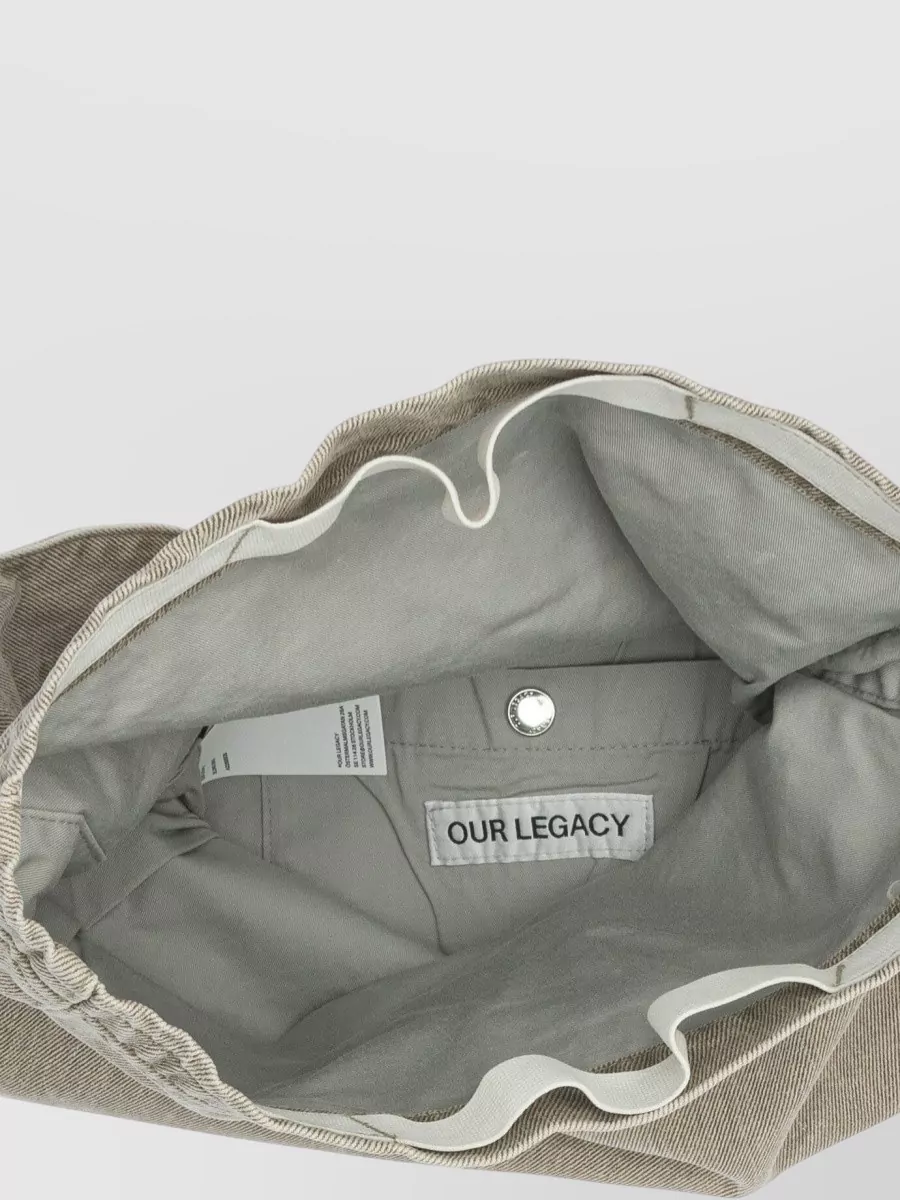 Our Legacy Organic Cotton Shoulder Bag