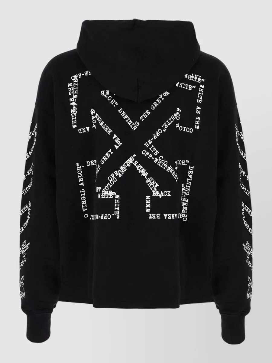 Off-White Stretch Cotton T-Shirt