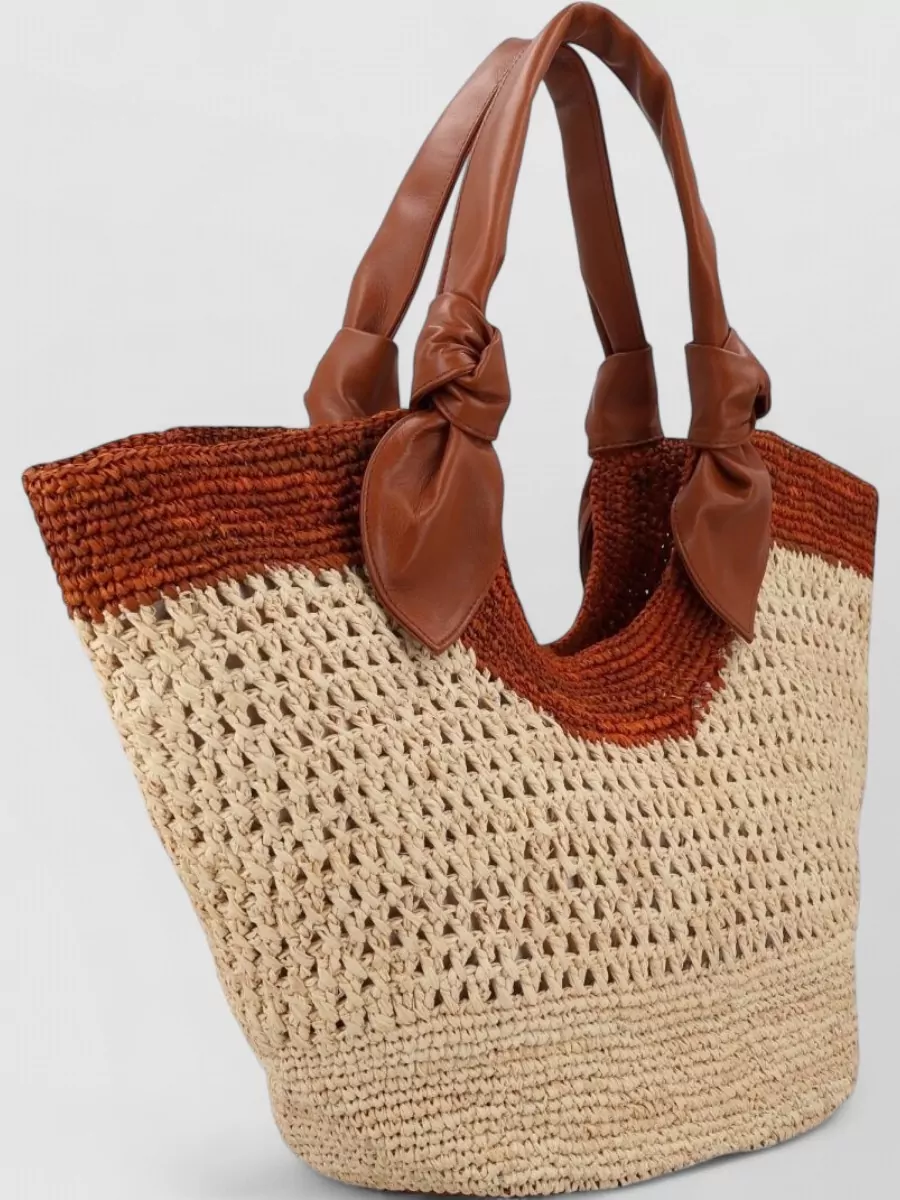 Hereu Raffia Beach Bag