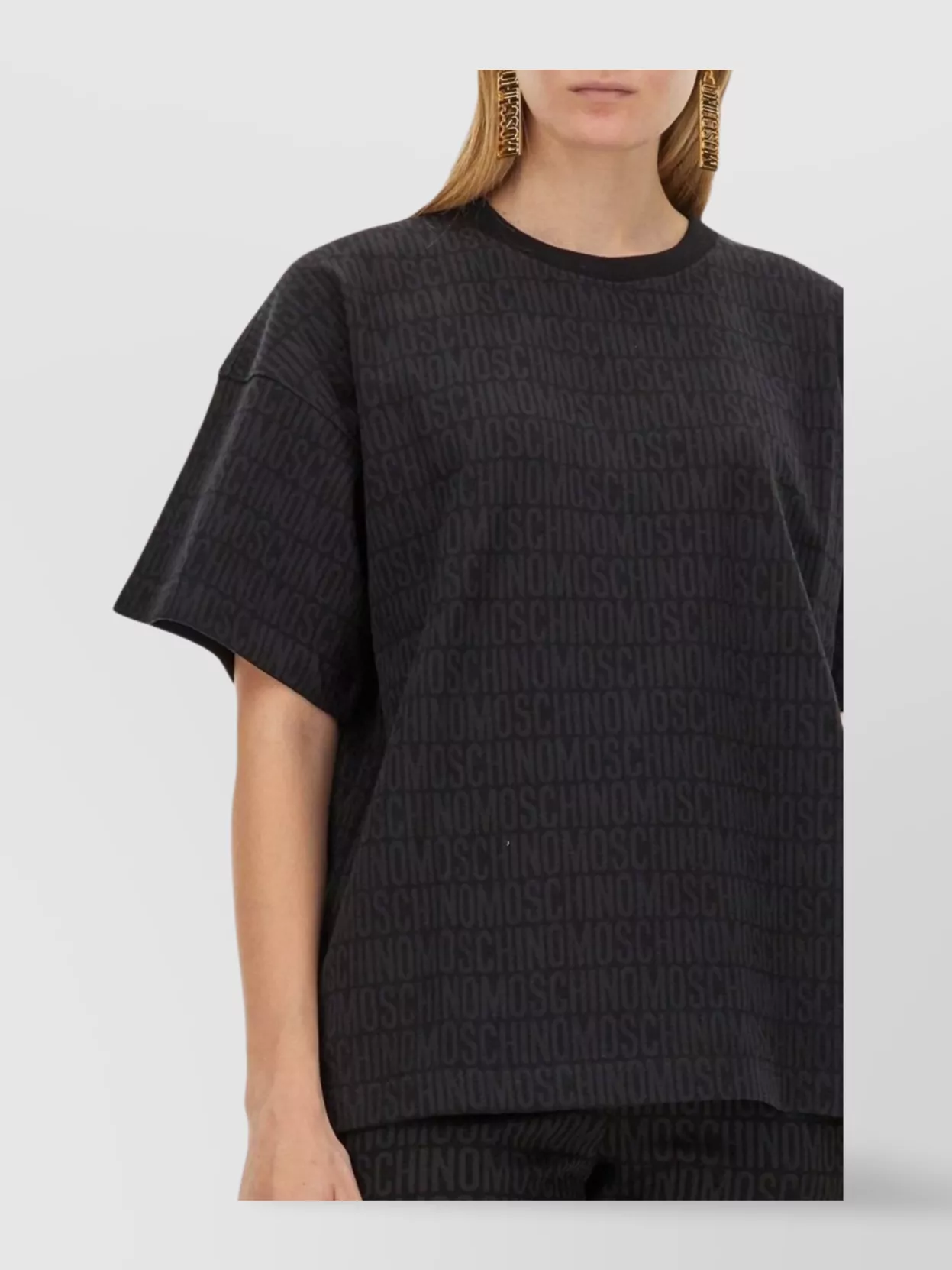 Moschino Logo Crew Neck T-Shirt