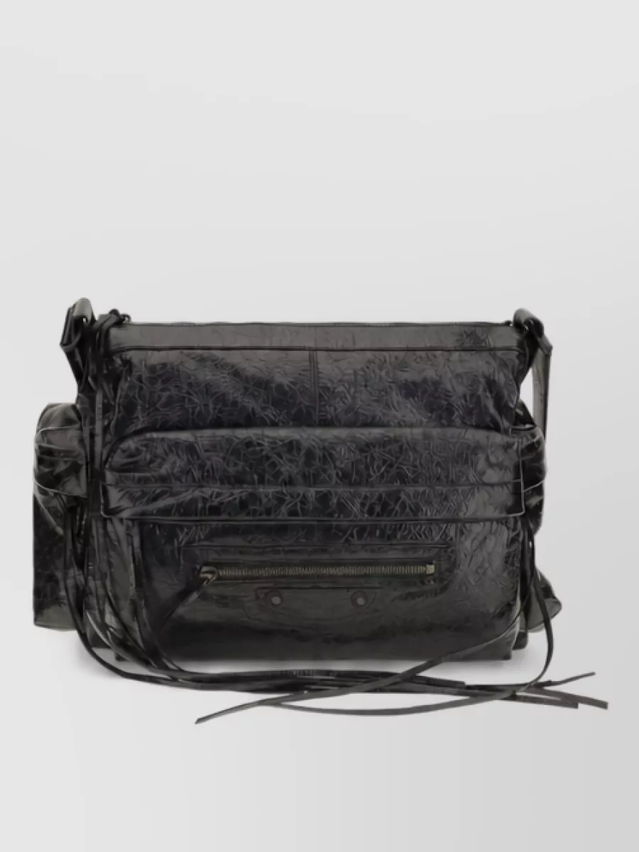 Balenciaga lamb leather crossbody bag