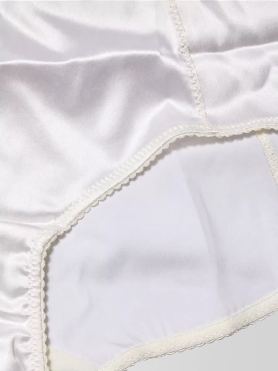 Dolce&Gabbana Silk High-Rise Briefs