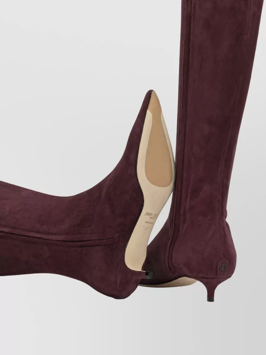 Jimmy Choo Leather Knee-High Boots