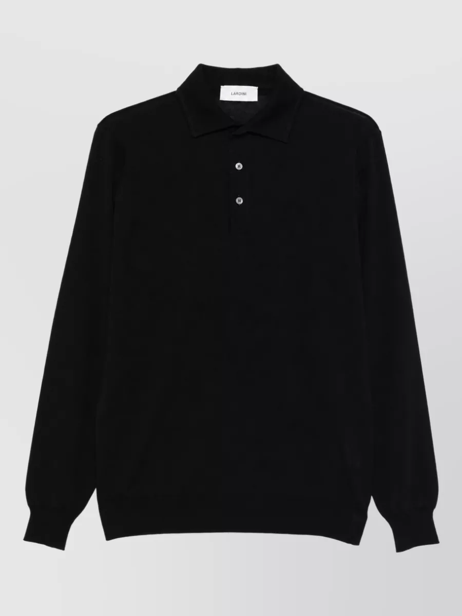 Lardini virgin wool polo jumper