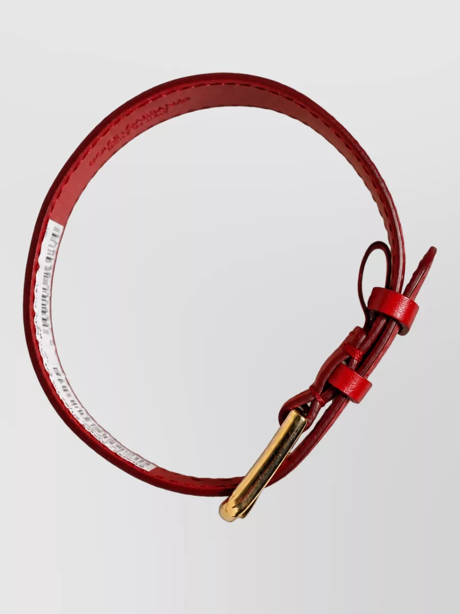 Dolce&Gabbana Leather Belt Bracelet