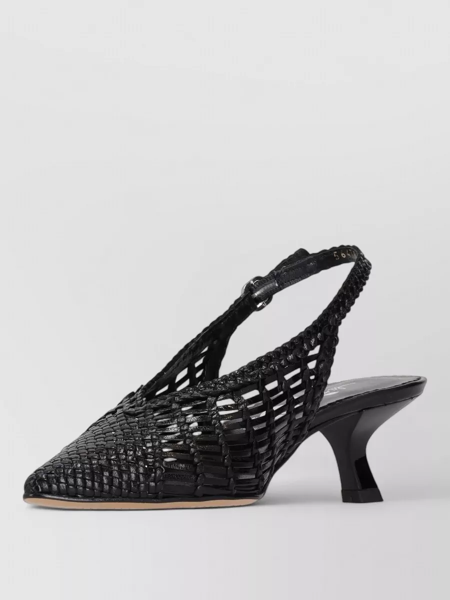 La Rose woven pumps