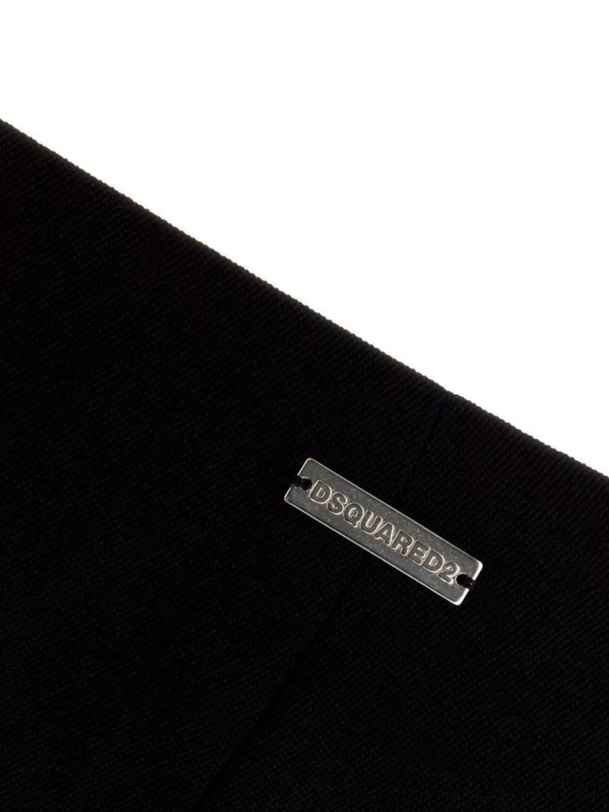 DSQUARED2 WOOL SKIRT WITH FRONT AND BACK SLITS