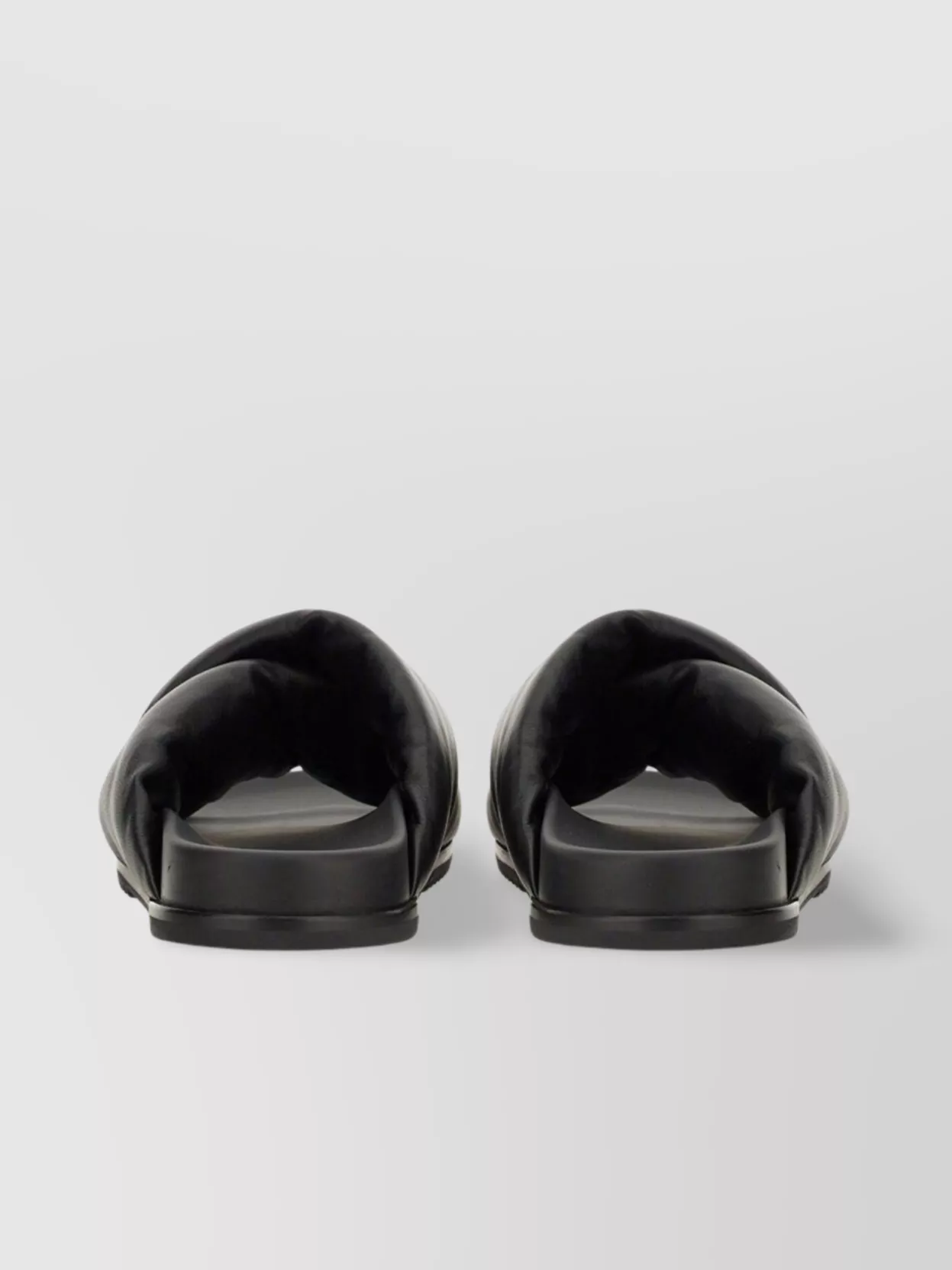 Rick Owens Slide Sandal In Leather
