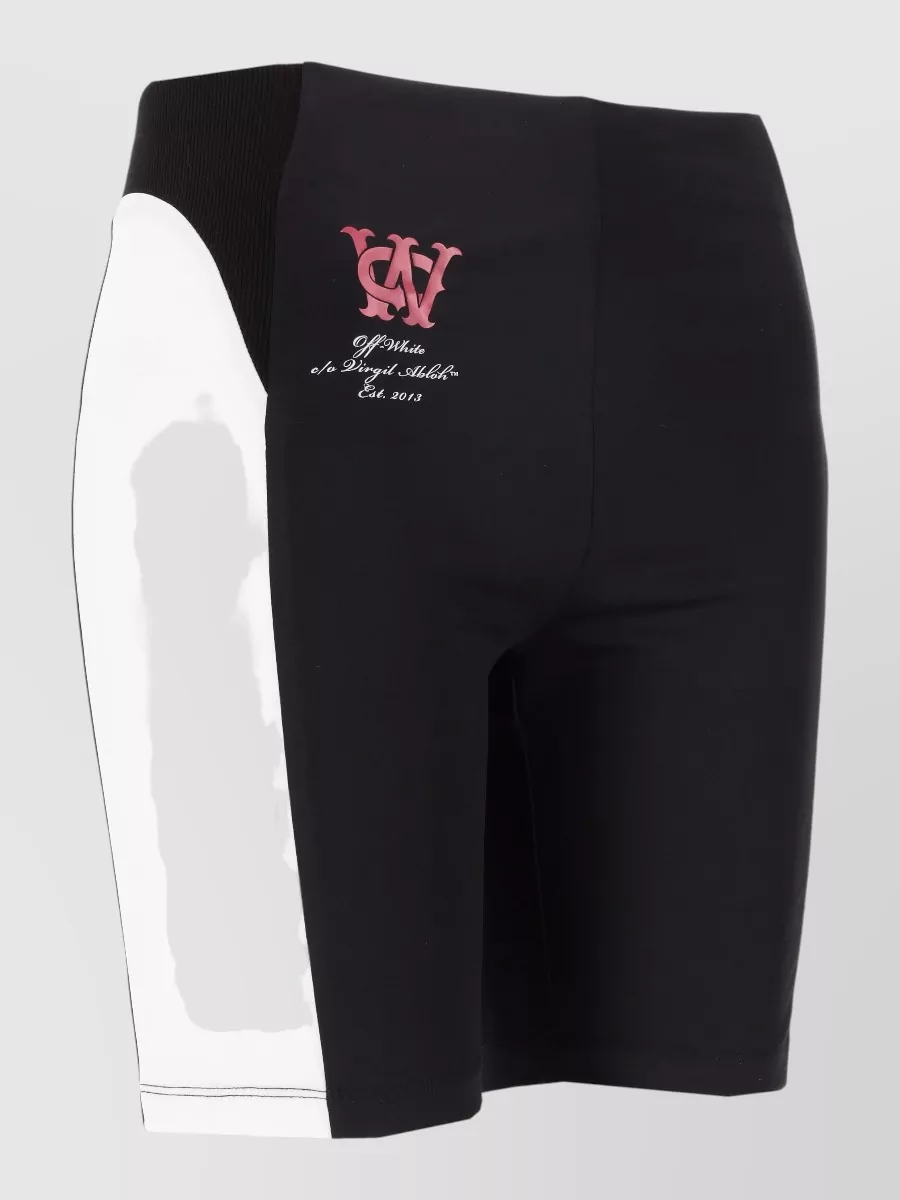 Off-White Tech Serena Cycling Shorts Contrast Panel
