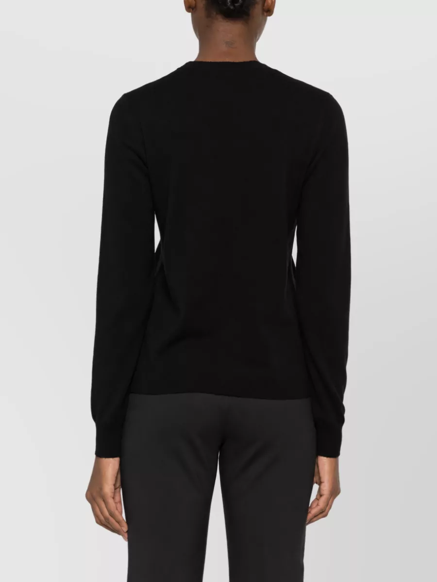 S Max Mara Cashmere Wool Crewneck Sweater