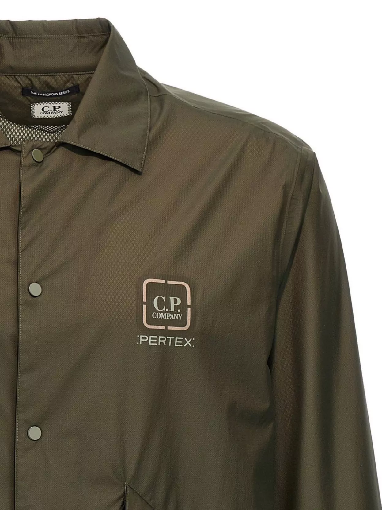 C.p. Company Pertex Long-Sleeve Overshirt