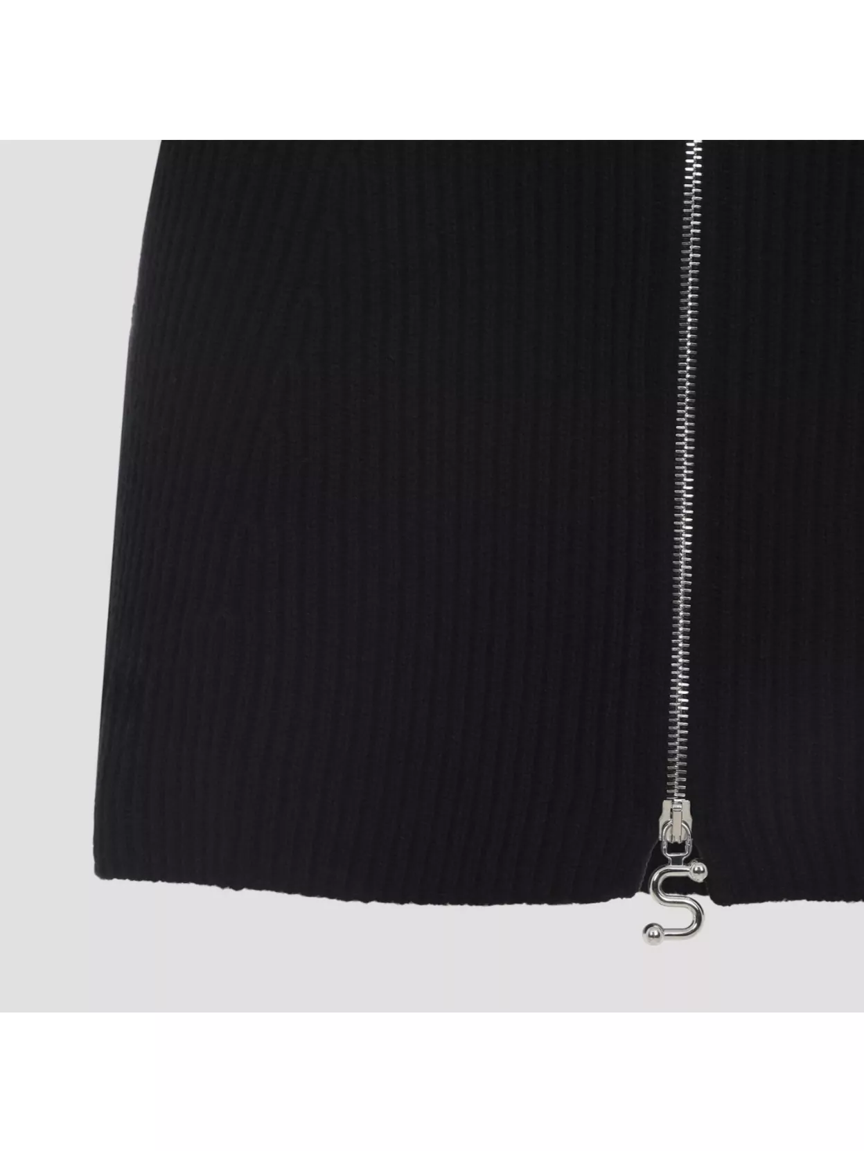 Sportmax High-Waisted Ribbed Texture Skirt