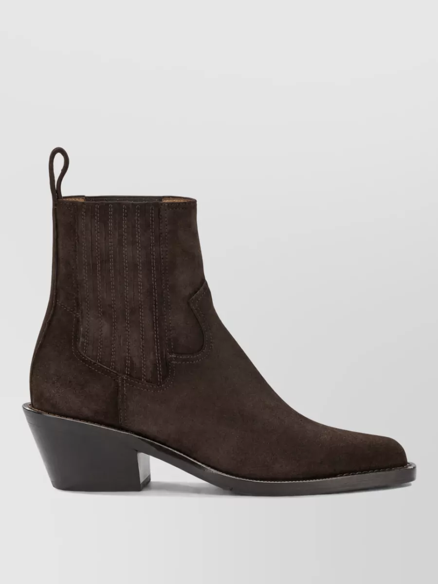Henderson Baracco Suede Leather Ankle Boots