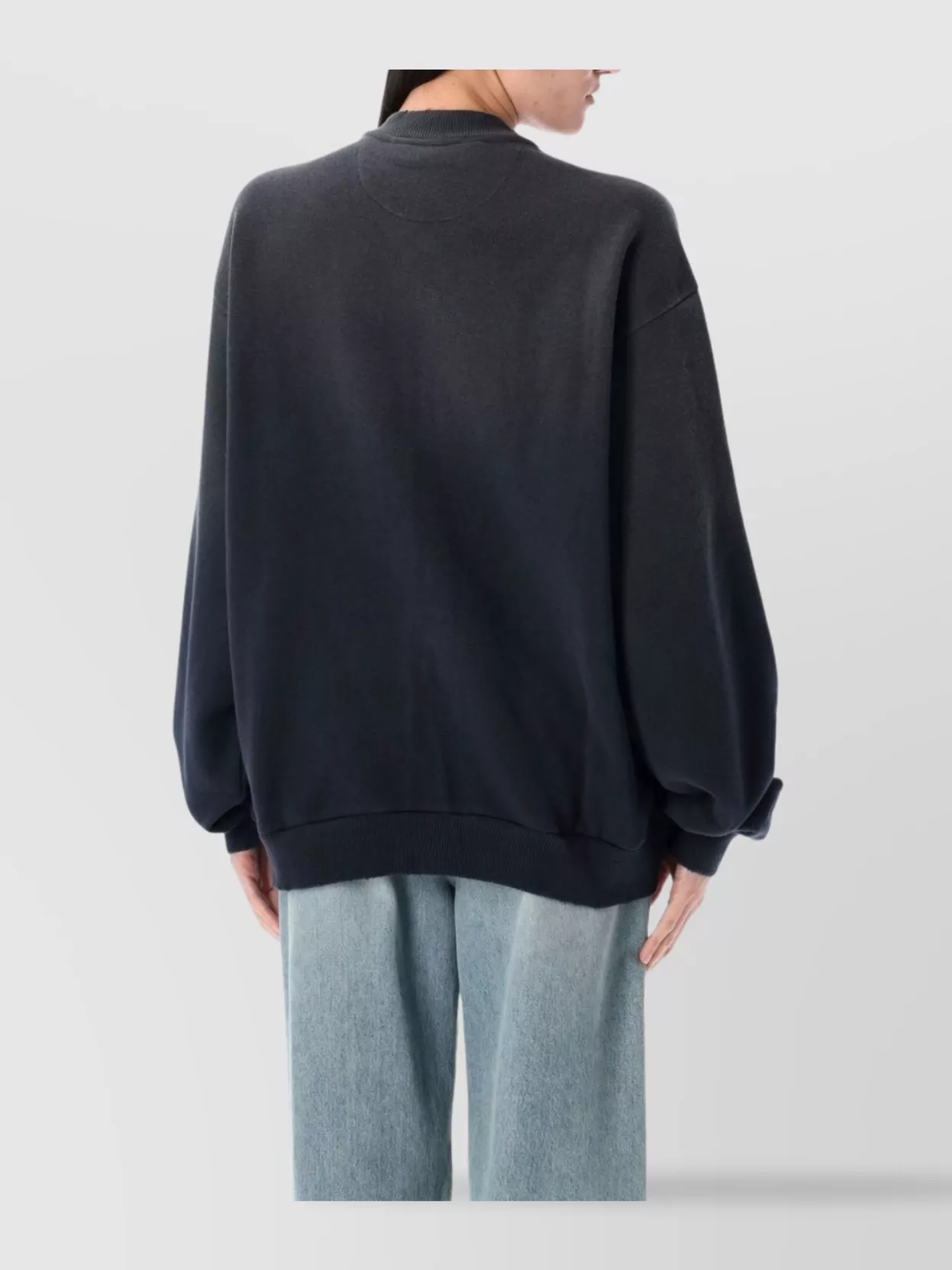 Acne Studios Bomber Jacket With Ribbed Cuffs And Hem