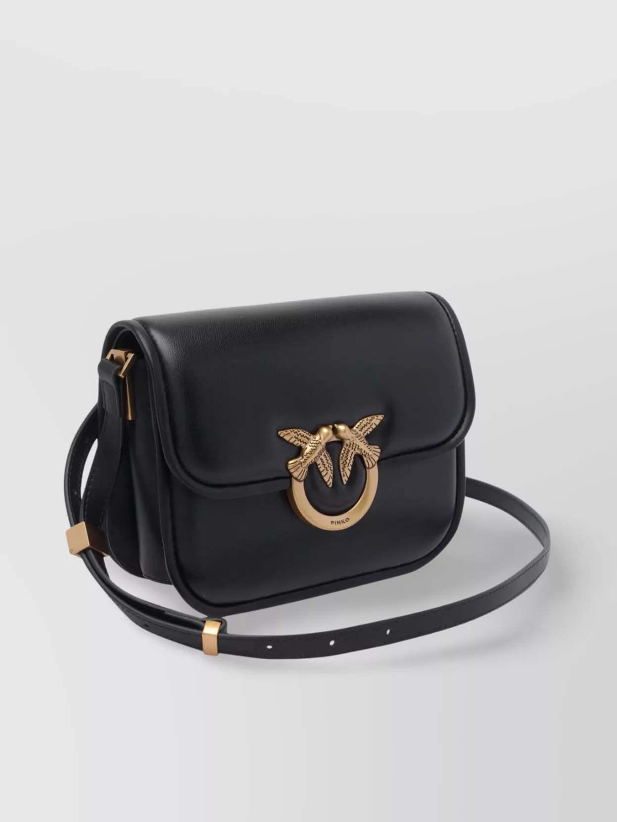 Pinko Love Bag Mini Leather Shoulder Bag