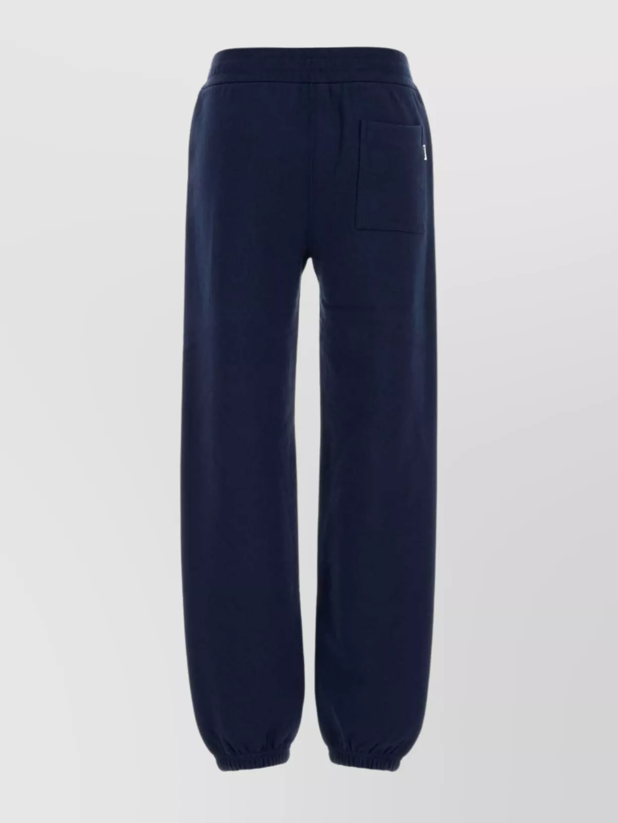 Jil Sander Cotton Joggers With Elastic Waistband And Cuffs In Blue