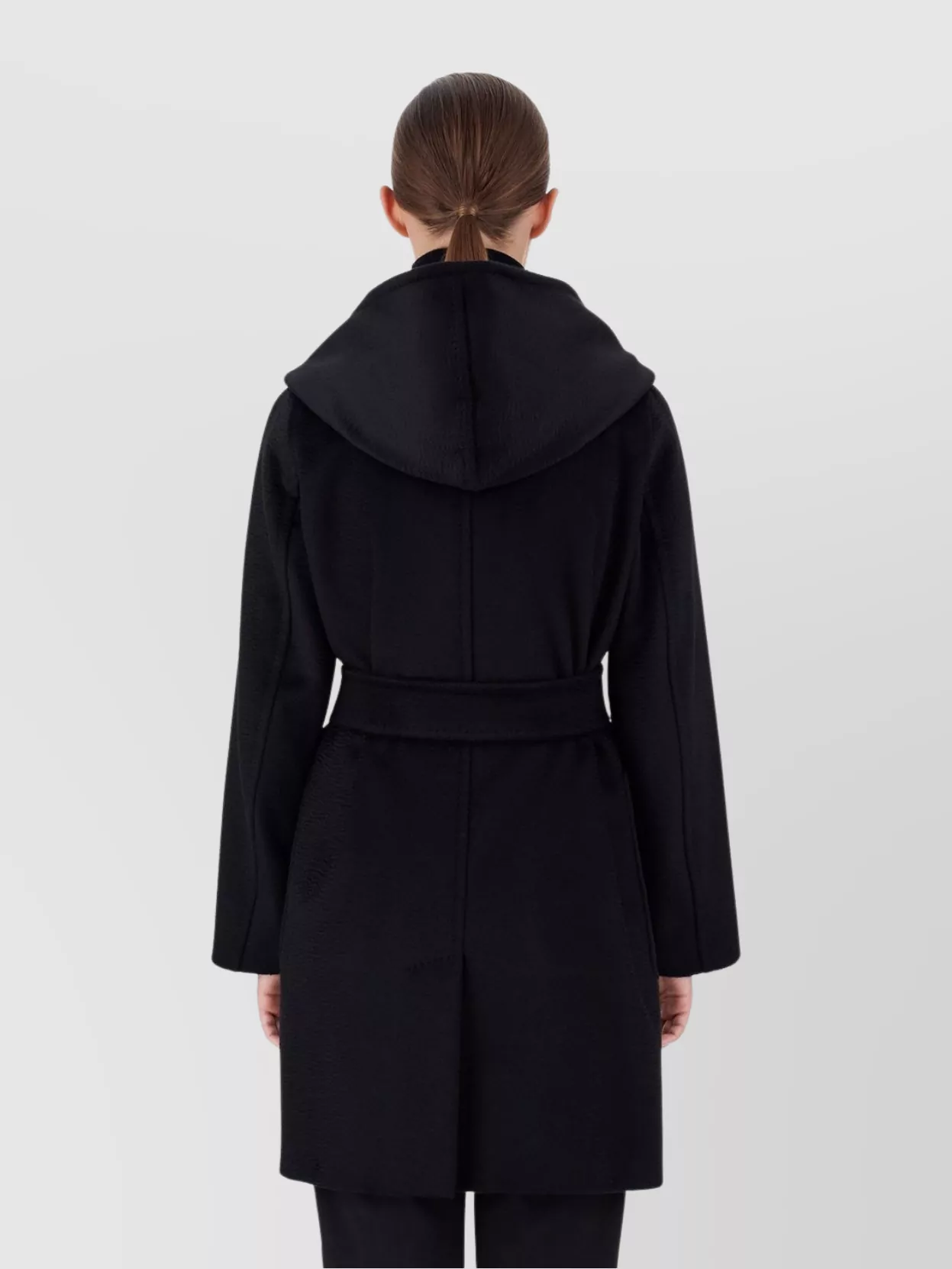 Max Mara Rialto Camel Wool Robe Coat