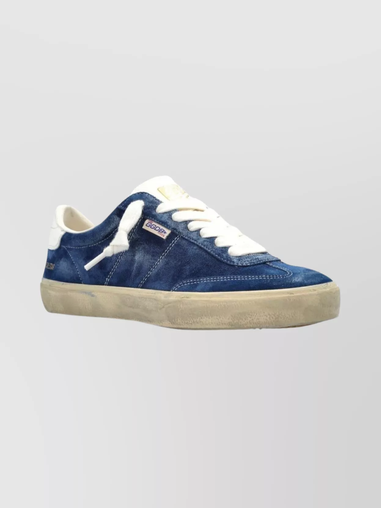 Golden Goose Leather Sneakers Featuring Contrasting Heel-Tab