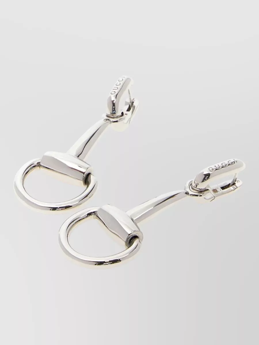 Gucci metal earrings