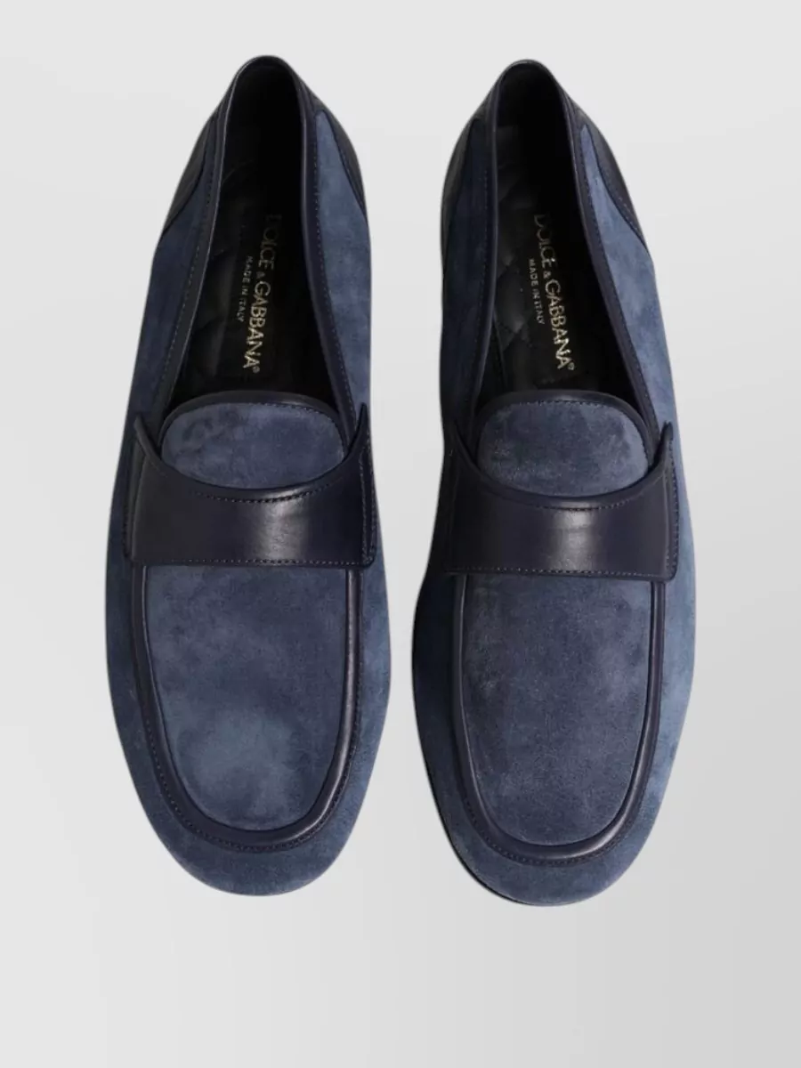 Dolce&Gabbana Suede Leather Loafers
